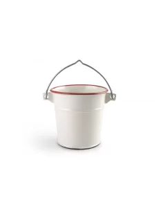 Мини ведерко Ibili Bordeaux 720 мл эмалированное бело-бордовое 909311