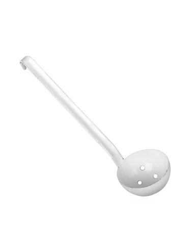 Ополоник перфорований Ibili Blanca 9 см емальований 911850