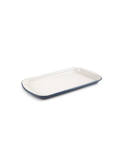 Поднос прямоугольный Ibili Blanca 36х21х2 см эмалированный 975500