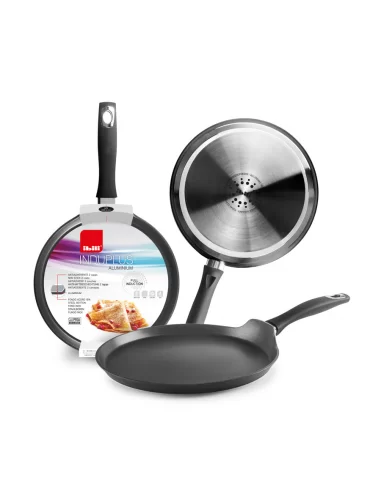 Сковорода для блинов Ibili New Induplus 28 см алюминий 400428N