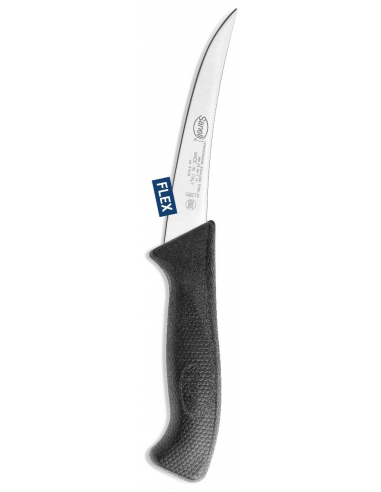 Нож обвалочный Sanelli Skin Flex гибкий 13 см черный 109213F