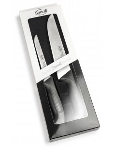 Набор ножей Sanelli Skin 2 шт. в блистере черный 900202