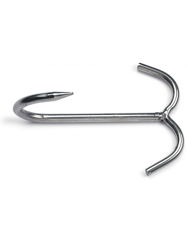 Крюк для мяса Sanelli 120х6 мм анкерный 200012