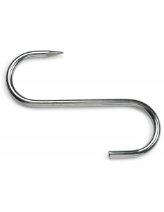 Крюк для мяса Sanelli 140х5 мм S-образный 206140