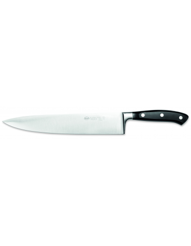 Нож кухонный Sanelli Ergoforge 25 см черный кованый 312925