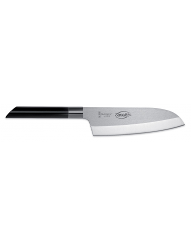 Нож японский Sanelli San Santoku 16 см черный 380316