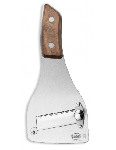 Нож-лопатка для нарезки трюфеля Sanelli San-Slice зубчатый 20 см дерево 408120