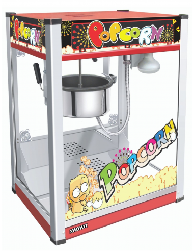 Аппарат для приготовления попкорна Airhot POP-6E Эконом, 500x370x680 мм Аппарат для приготовления попкорна Airhot POP-6E Эконом, 500x370x680 мм