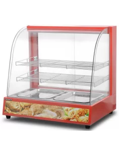 Вітрина теплова Airhot HW-2 настільна червона