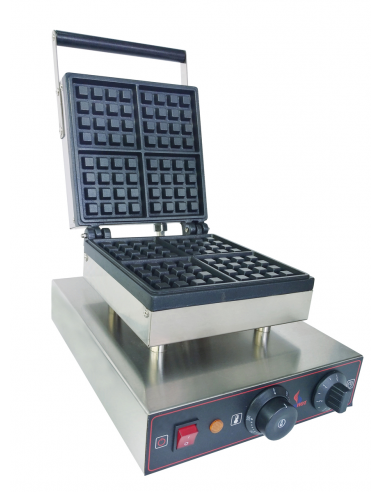 ВАФЕЛЬНИЦЯ ДЛЯ БЕЛЬГІЙСЬКИХ ВАФЕЛЬ AIRHOT WE-1B