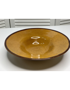 Тарілка глибока 26,5 см діжонська гірчиця UP-158-ГО