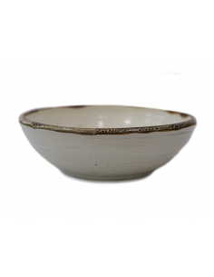 Салатник 20 см з вигнутим бортом ALG Stone Ceramica(Кантрі )