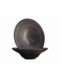 Тарілка глибока 23 см Grey Stone Bazalt UP-157-02