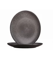 Тарілка мілка 23 см Grey Stone Bazalt UP-001-02