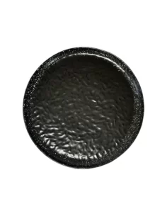Тарілка фактурна 21,5 см сніжна ніч UP-007-СН