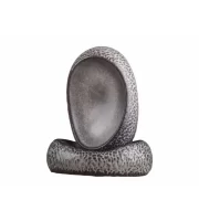 Тарілка об'ємна 23 см Grey Stone Bazalt UP-202-02