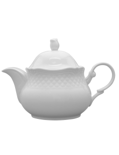 Чайник фарфоровый Lubiana Afrodyta 1,4 л белый 2626
