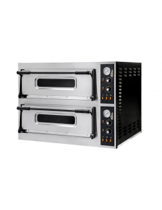 Печь для пиццы двухкамерная ItPizza 8х32 см MS44