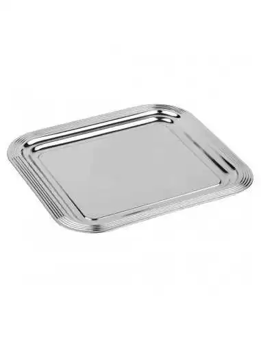 Піднос з декоративним контуром GN 1/1 (прямокутний) нерж.ст.