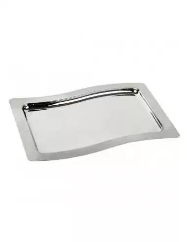 Поднос для сервировки разм.285 х 200 х 13 мм. (прямоугольный) нерж.ст. Поднос для сервировки разм.285 х 200 х 13 мм. (прямоугольный) нерж.ст.