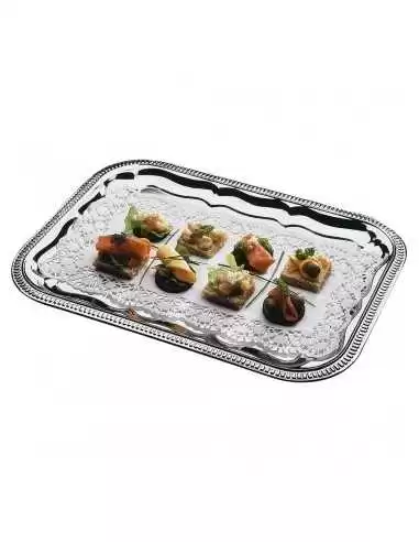 Піднос з декоративним контуром GN 1/1 (прямокутний) нерж.ст.