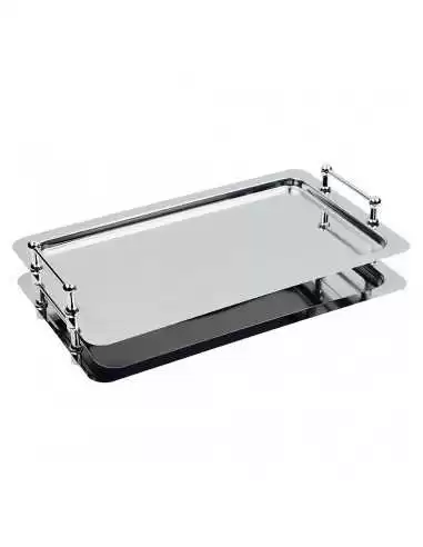 Піднос GN 1/1 розм.530х325х65мм з ручками (прямокутний) нерж.ст.