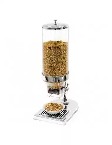 Диспенсер для кукурузных хлопьев объемом 9,5л. нерж.ст.