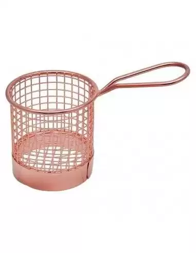 Корзина finger food (кругла) діам.80 мм. нерж.ст.