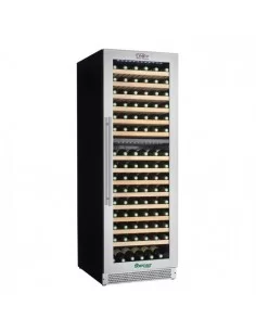 Холодильна шафа для вина GLASS LINE 379 л, максимум 167 бутилок (вертикальна, однодверна)