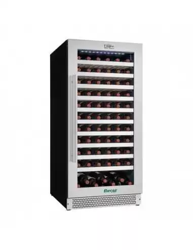 Холодильный шкаф для вина GLASS LINE 270 л, максимум 123 бутылки (вертикальный, однодверный) Холодильный шкаф для вина GLASS LINE 270 л, максимум 123 бутылки (вертикальный, однодверный)