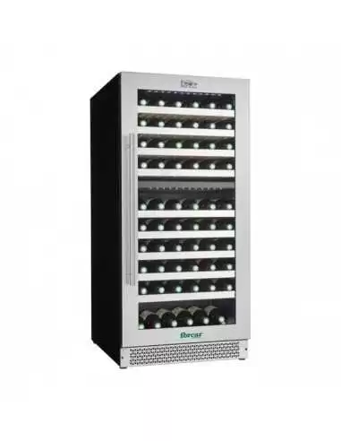 Холодильный шкаф для вина GLASS LINE 261 л, максимум 112 бутылок (вертикальный, однодверный)