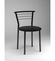 Стілець MARCO BLACK, Тканина MICROFIBRE