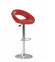 Стул барный ROSE CHROME, искусственная кожа ELIPS