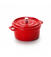 Міні каструля Ibili 500 мл чавунна червона 725913R