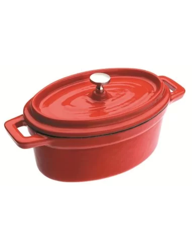 Кастрюля мини овальная с крышкой 0,5л IBL