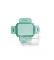 Контейнер прямокутний Ibili 200 мл з кришкою, тритан 790402