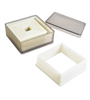 Набор форм для печенья Ibili 9 шт. квадратные 784203