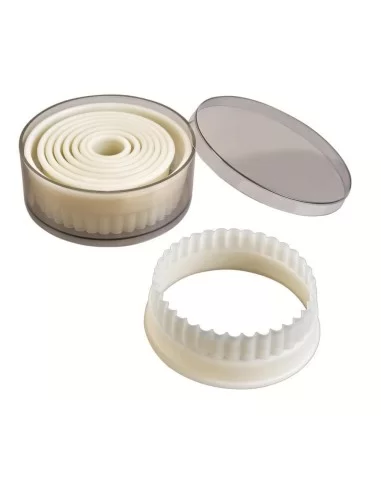 Набір форм для печива круглий з рельєфом Набір форм для печива круглий з рельєфом