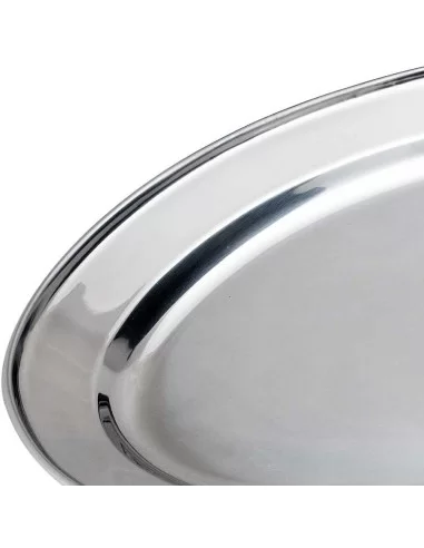 Блюдо овальне мілке 302х202 мм н/ж Stalgast 401302 Блюдо овальне мілке 302х202 мм н/ж Stalgast 401302