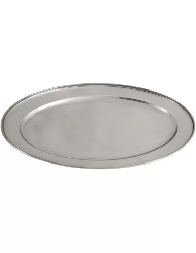 Піднос нержавіючий овальний Stalgast 401402 Піднос нержавіючий овальний Stalgast 401402