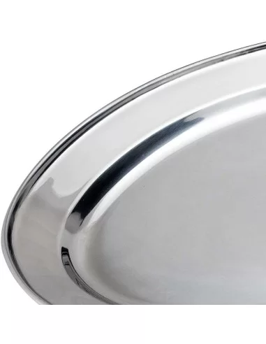 Піднос нержавіючий овальний Stalgast 401402 Піднос нержавіючий овальний Stalgast 401402