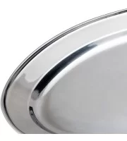 Піднос нержавіючий овальний Stalgast 401402 Піднос нержавіючий овальний Stalgast 401402