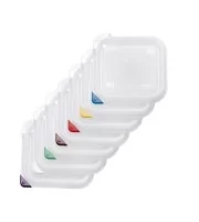 Гастроємність GN 1/1х150, з кришкою, 530х325х150 мм,поліпропілен Stalgast 161155