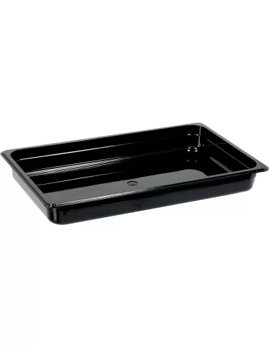 Гастроємкість GN 1/1х65 розм. 530х325х65мм полікарбонат чорна