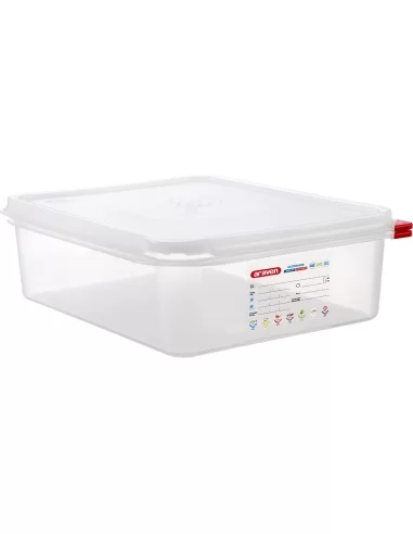 Гастроємність GN 1/2х100, з кришкою, 325х265х100 мм, поліпропілен Stalgast 162105