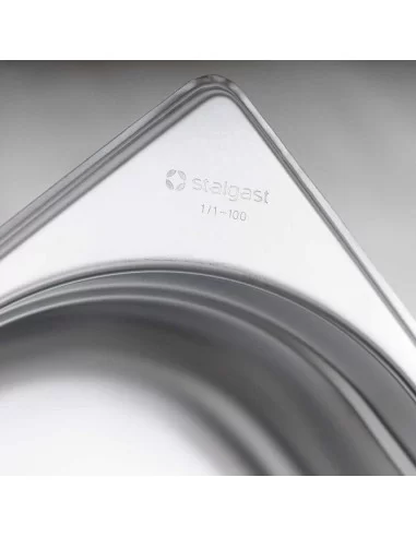 Гастроємність GN 1/2х100, 325х265х100 мм, н/ж Stalgast 110100