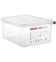 Гастроємність GN 1/2х150, з кришкою, 325х265х150 мм, поліпропілен Stalgast 162155