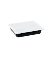 Гастроємкість GN 1/2х65 розміром 325х265х65мм полікарбонат, чорна