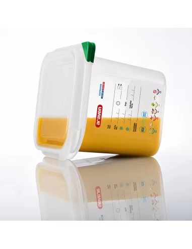 Гастроємність GN 1/3х100, з кришкою, 325х176х100 мм, поліпропілен Stalgast 163105