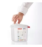 Гастроємність GN 1/3х150, з кришкою 325х176х150 мм, поліпропілен Stalgast 163155